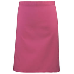 Premier Ladies/Womens Mid-Length Apron - One Size, Hot Pink
