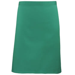 Premier Ladies/Womens Mid-Length Apron - One Size, Emerald