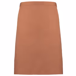 Premier Ladies/Womens Mid-Length Apron - One Size, Chestnut