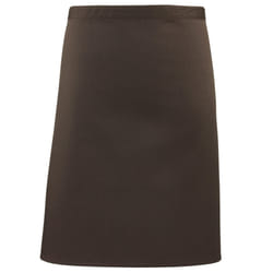 Premier Ladies/Womens Mid-Length Apron - One Size, Brown