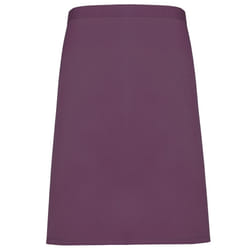 Premier Ladies/Womens Mid-Length Apron - One Size, Aubergine