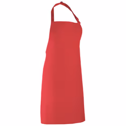 Premier Colours Bib Apron / Workwear - One Size, Strawberry Red