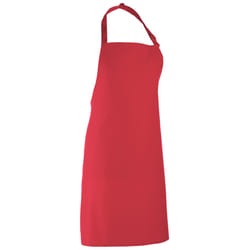 Premier Colours Bib Apron / Workwear - One Size, Strawberry Red
