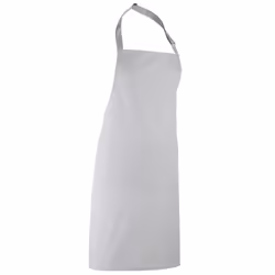 Premier Colours Bib Apron / Workwear - One Size, Silver