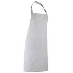 Premier Colours Bib Apron / Workwear - One Size, Silver