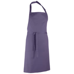 Premier Colours Bib Apron / Workwear - One Size, Purple