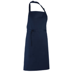 Premier Colours Bib Apron / Workwear - One Size, Navy