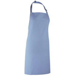 Premier Colours Bib Apron / Workwear - One Size, Mid Blue