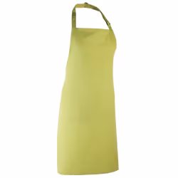 Premier Colours Bib Apron / Workwear - One Size, Lime