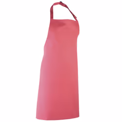 Premier Colours Bib Apron / Workwear - One Size, Hot Pink