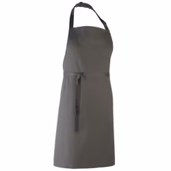 Premier Colours Bib Apron / Workwear - One Size, Dark Grey