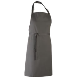 Premier Colours Bib Apron / Workwear - One Size, Dark Grey