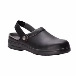 Portwest Unisex Steelite Safety Clog (FW82) / Workwear - 8, Black