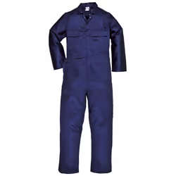 Portwest Mens Euro Work Polycotton Coverall (S999) / Workwear - 3XL x Long, Navy