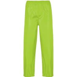 Portwest Mens Classic Rain Trouser (S441) / Pants - L, Yellow