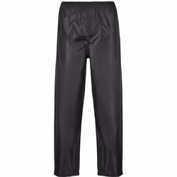 Portwest Mens Classic Rain Trouser (S441) / Pants - S, Black