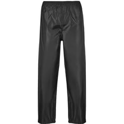 Portwest Mens Classic Rain Trouser (S441) / Pants - S, Black