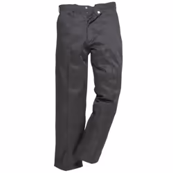 Portwest Mens Preston Workwear Trousers (2885) / Pants - 42 x Long, Black