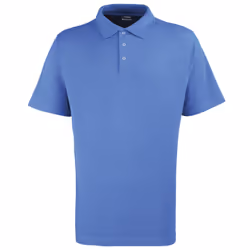 Premier Mens Stud Heavyweight Plain Pique Polo Shirt - S, Royal
