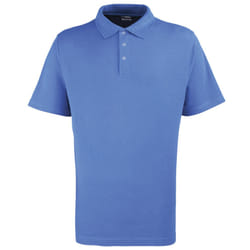 Premier Mens Stud Heavyweight Plain Pique Polo Shirt - S, Royal
