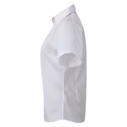 Premier Short Sleeve Poplin Blouse / Plain Work Shirt - 22, White