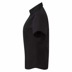 Premier Short Sleeve Poplin Blouse / Plain Work Shirt - 20, Black