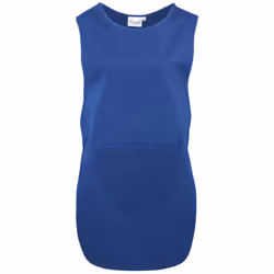 Premier Ladies/Womens Long Length Pocket Tabard / Workwear - S, Royal