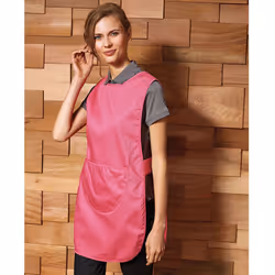 Premier Ladies/Womens Pocket Tabard / Workwear - XL, Fuchsia