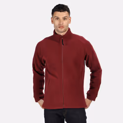 Regatta Mens Thor III Anti-Pill Fleece Jacket - XS, Bordeaux