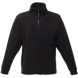 Regatta Mens Thor Overhead Anti-Pill Fleece Top - 2XL, Black