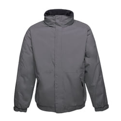Regatta Mens Dover Waterproof Windproof Jacket - 2XL, Seal Grey/Black