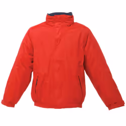 Regatta Mens Dover Waterproof Windproof Jacket - XL, Classic Red/Navy