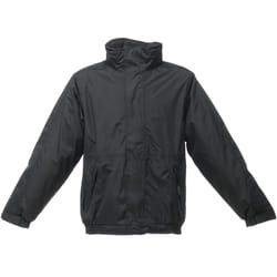 Regatta Mens Dover Waterproof Windproof Jacket - 3XL, Black/Ash