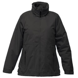 Regatta Womens/Ladies Waterproof Windproof Jacket (Fleece Lined) - 10, Black