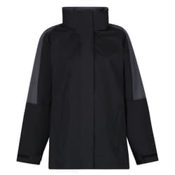 Regatta Womens/Ladies Defender III 3-In-1 Jacket  (Waterproof & Windproof) - 10, Black/Seal Grey