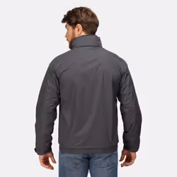 Regatta Mens Dover Waterproof Windproof Jacket - XS, Seal Grey/Black