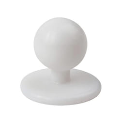 Premier Chefs Jacket Studs For PR651 & PR655 / Workwear (Pack Of 12) - One Size, White