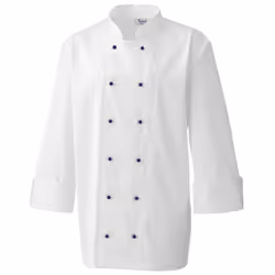 Premier Chefs Jacket Studs For PR651 & PR655 / Workwear (Pack Of 12) - One Size, Black