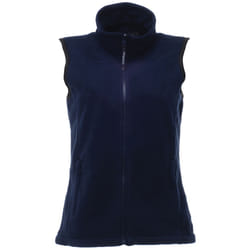Regatta Womens/Ladies Haber II 250 Series Anti-pill Fleece Bodywarmer / Sleeveless Jacket - 18, Dark Navy