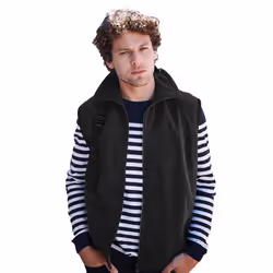 Regatta Mens Haber II 250 Series Anti-pill Fleece Bodywarmer / Sleeveless Jacket - L, Black