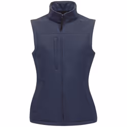 Regatta Womens/Ladies Flux Softshell Bodywarmer / Sleeveless Jacket (Water Repellent & Wind Resistant) - 10, Navy/Navy