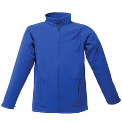 Regatta Mens Uproar Lightweight Wind Resistant Softshell Jacket - S, Royal Blue/Seal Grey
