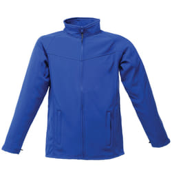Regatta Mens Uproar Lightweight Wind Resistant Softshell Jacket - S, Royal Blue/Seal Grey