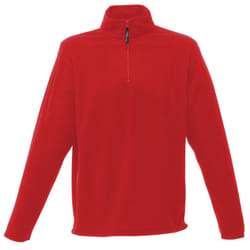 Regatta Mens 170 Series Anti-pill Zip Neck Micro Fleece Jacket - L, Classic Red