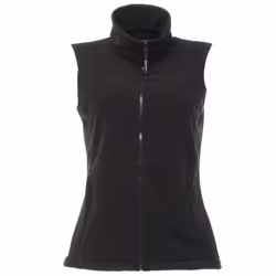 Regatta Womens/Ladies Haber II 250 Series Anti-pill Fleece Bodywarmer / Sleeveless Jacket - 10, Black