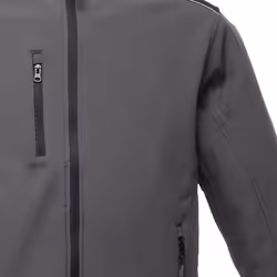 Regatta Mens Sandstorm Hardwearing Workwear Softshell Jacket (water Repellent) - 3XL, Seal Grey/Black