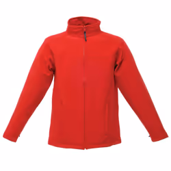 Regatta Mens Uproar Lightweight Wind Resistant Softshell Jacket - L, Classic Red/Seal Grey