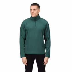 Regatta Mens 170 Series Anti-pill Zip Neck Micro Fleece Jacket - L, Bottle Green