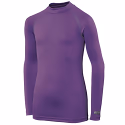 Rhino Childrens Boys Long Sleeve Thermal Underwear Base Layer Vest Top - SY-MY, Purple