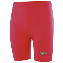 Rhino Childrens Boys Thermal Underwear Sports Base Layer Shorts - 5-6, Red